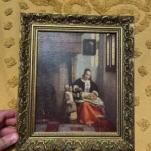 Antique Amsterdam Kunsthandel Roelofs Pieter de Hooch Framed Art